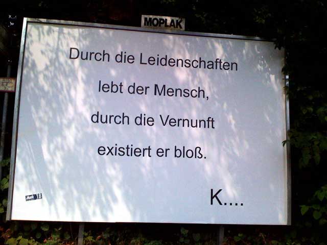 Leidenschaft und Vernunft