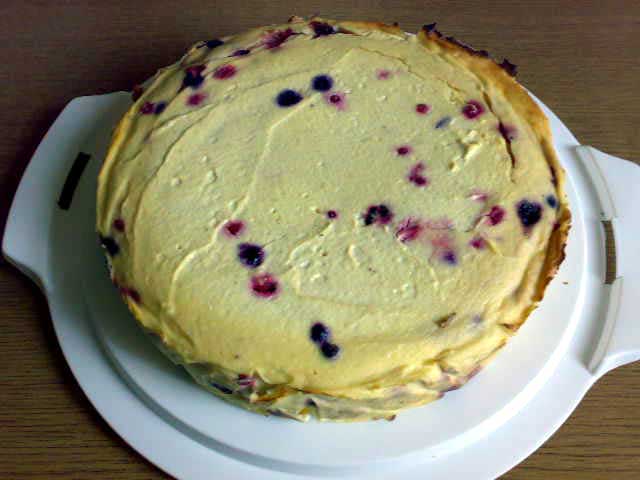 Schmaler Quarkkuchen