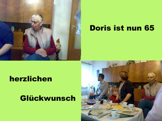 Doris Geburtstag