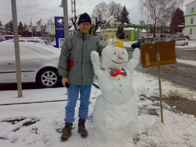 Schneemann und Lutz