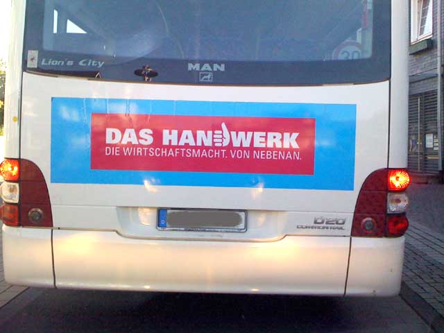 Handwerk Bus