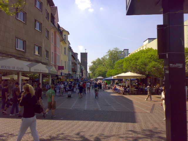 Fußgängerzone Wiesdorf