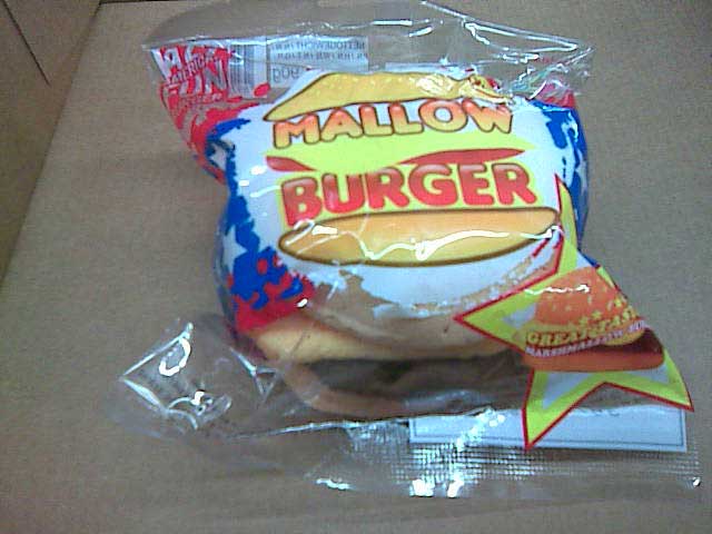 Burger Marshmallow