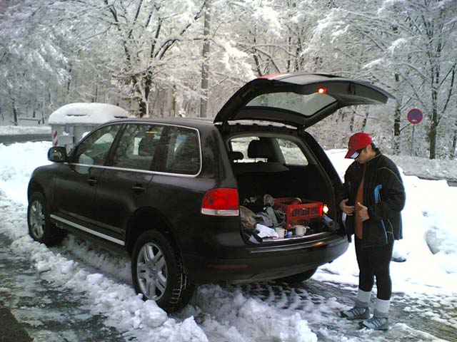Anja im Winter 2005/2006