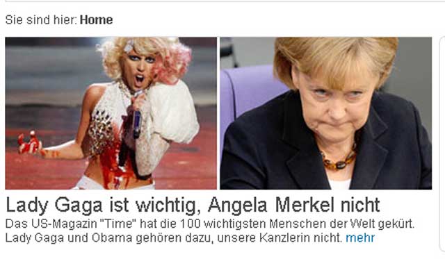 Merkel und GAGA