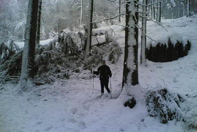 Anja im Winter 2005/2006